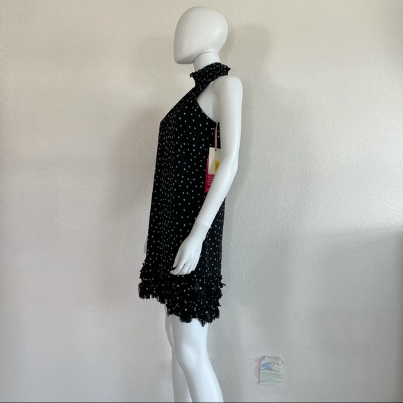 Alex Marie polka dot halter shift dress size 2 NWT - Picture 7 of 14